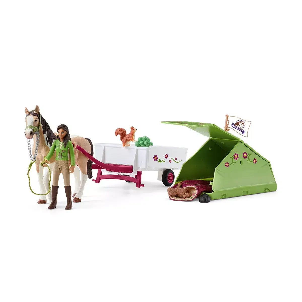 Action/Adventure Schleich HORSE CLUB Sarah's Camping Adventure Photo 12