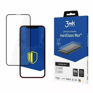Rūdīts ekrāna aizsargs 3MK HardGlass Max priekš iPhone 13 / iPhone 13 Pro — 1 gab.