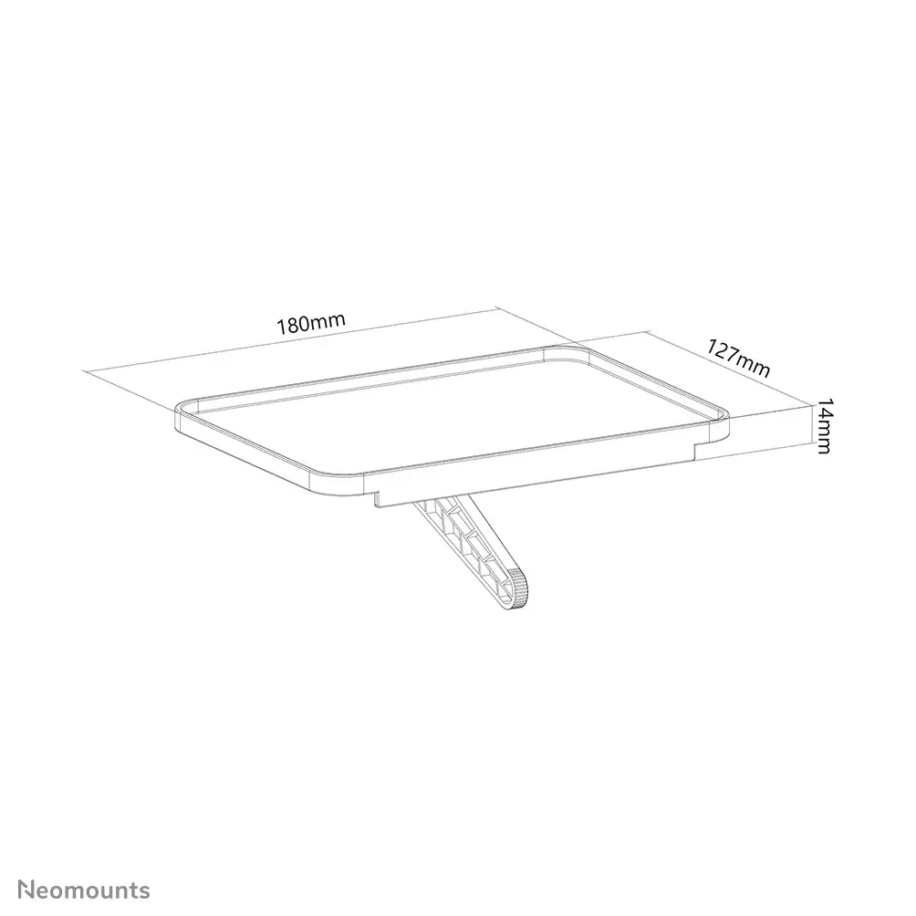 Мультимедийная полка Neomounts AWL28-210BL1 Photo 13