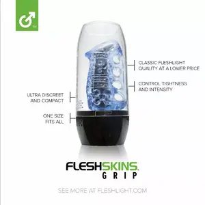 Fleshlight Fleshskins Blue Ice Синий Прозрачный