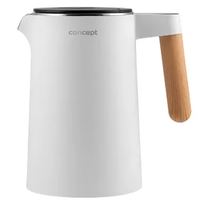 Electric kettle Concept RK3300 1.5 L 2200 W, white, plastic housing, 360° base