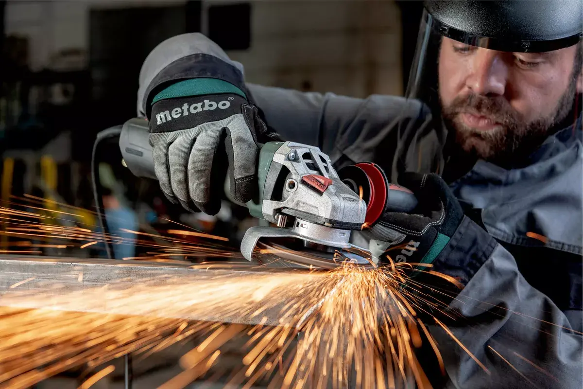 Шлифовальная машинка Metabo W 13-125 Quick Photo 2