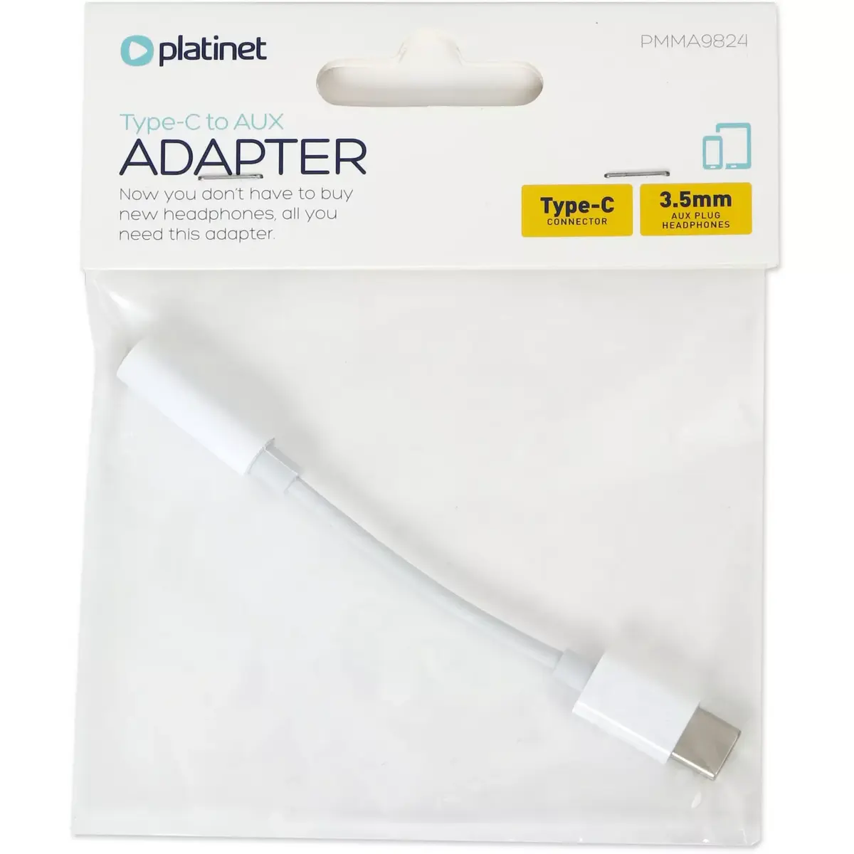 USB-C to 3.5mm Adapter PLATINET 45644 Photo 3
