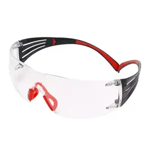 Safety goggles 3M SecureFit 400 Grey Red