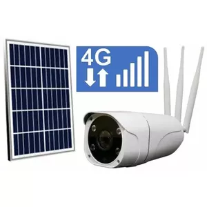 Surveillance Camera NHC-9550-4G++Solar 4G Mobile Network with Solar Panel