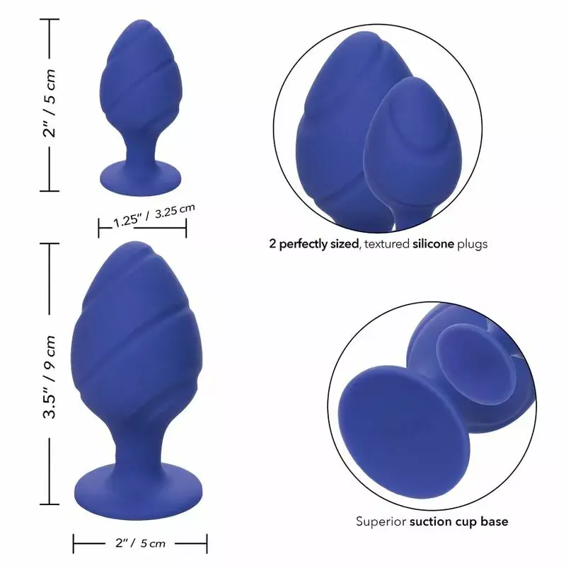Анальная пробка California Exotics Cheeky Buttplug силикон Photo 9