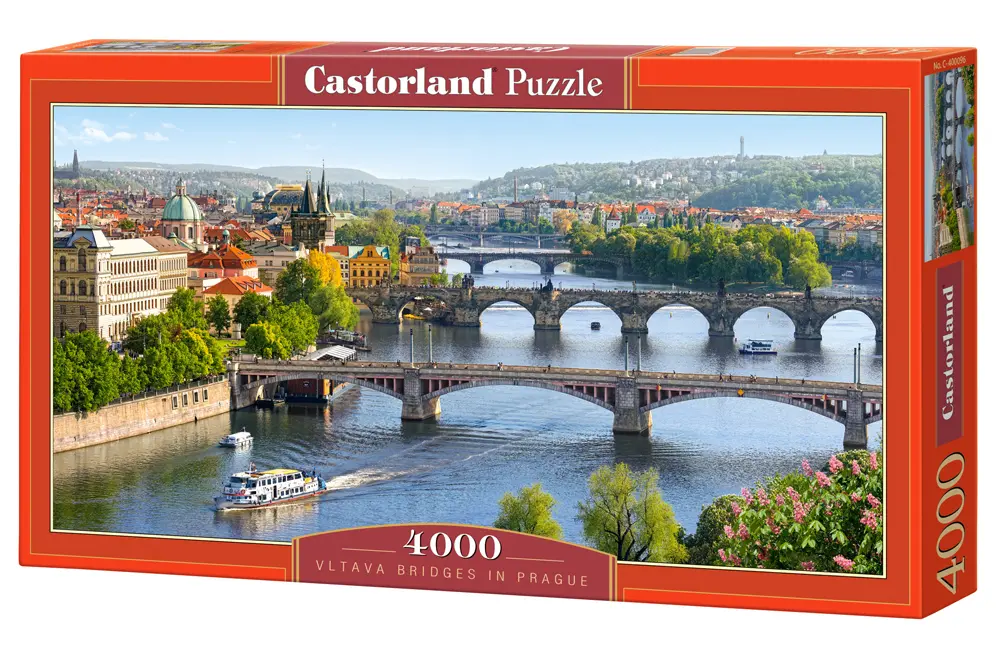Castorland Vltava Bridges in Prague 4000