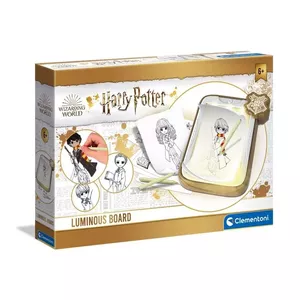 Набор трафаретов для рисования Clementoni Harry Potter Luminous Board, от 7 лет, включает карандаш