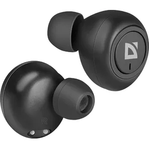 Austiņas DEFENDER Twins 638 bezvadu in-ear, Bluetooth 5.0, runas laiks 2 h, melnas