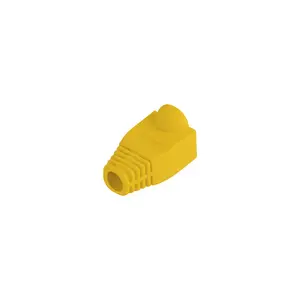 Vada uzmava LANBERG PLB-1000-Y, dzeltena PVC, RJ45 spraudņa aizsargs