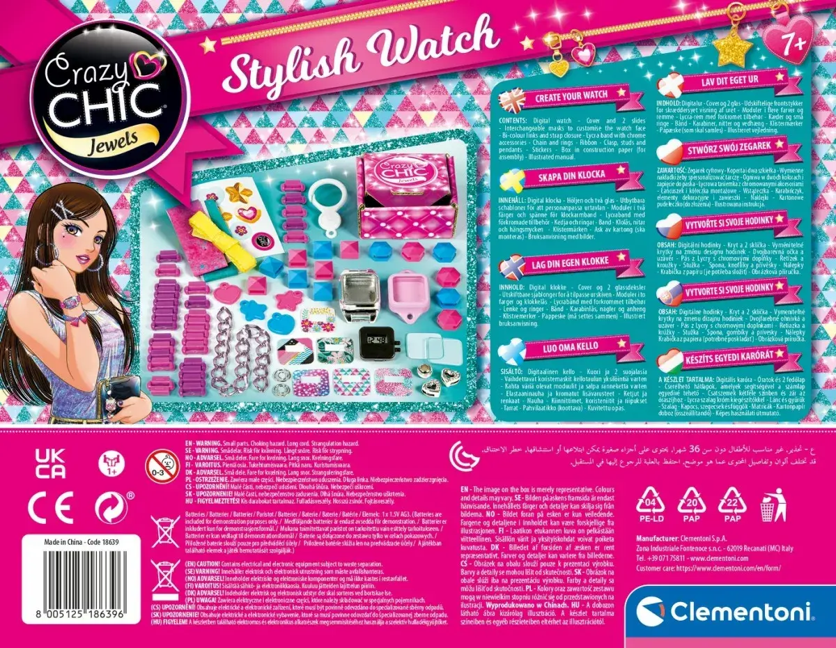 Clementoni Crazy Watch творческий набор Photo 3