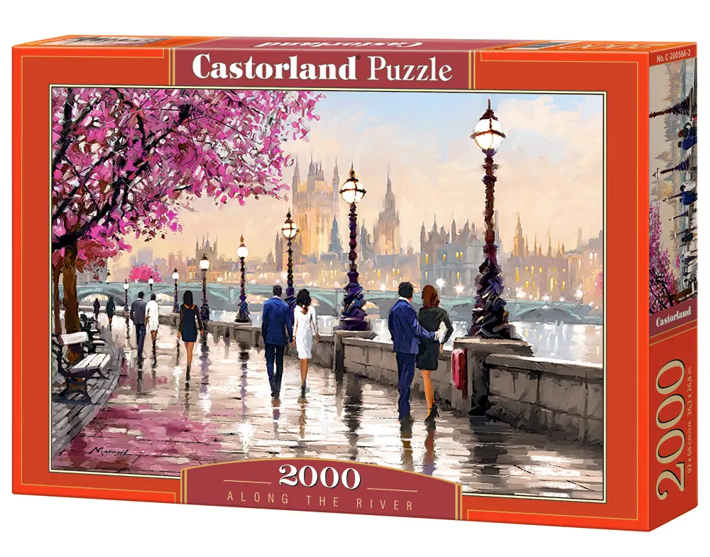 Castorland Along the river 2000 detaļu
