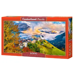Пазл Castorland Colle Santa Lucia Italy 4000 деталей, пейзаж, ширина 1380 мм