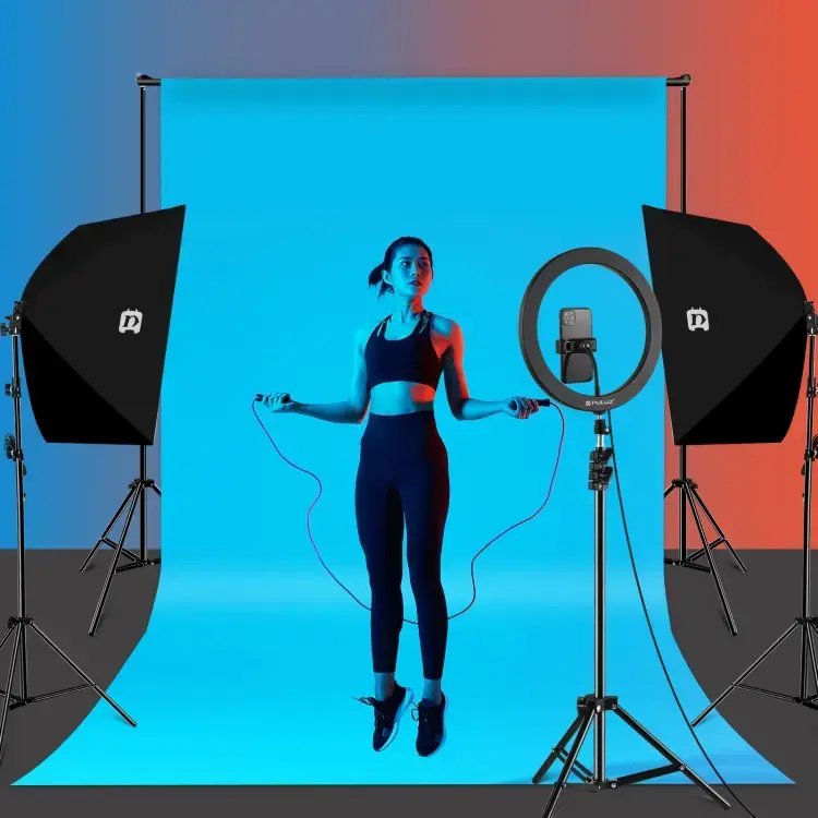 Puluz PU5070EU Studio Softbox Lighting Kit Photo 4