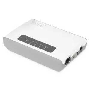 Digitus DN-13024 сервер печати ЛВС Ethernet/беспроводная ЛВС Белый