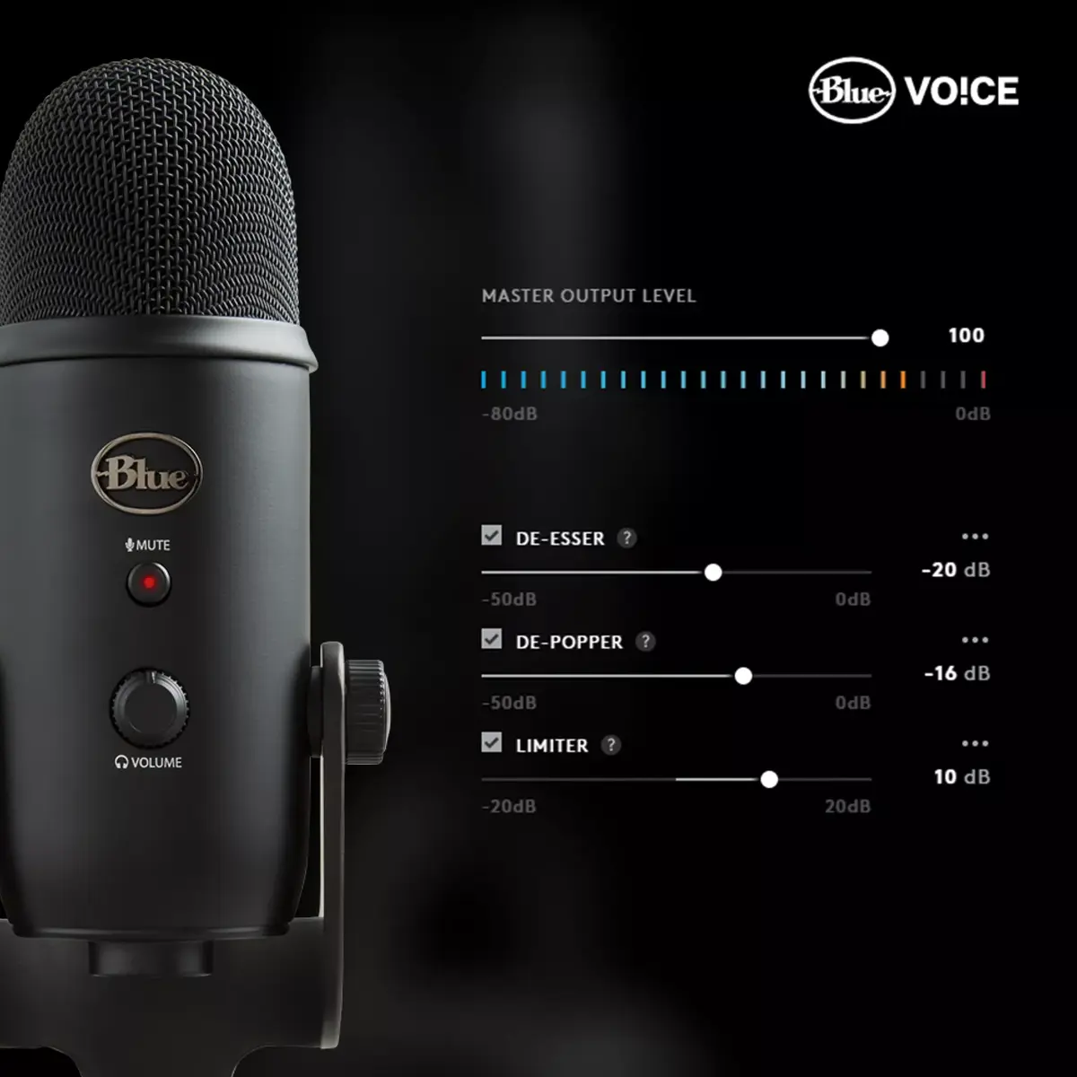 Столичный микрофон Blue Microphones Blue Yeti USB Mic Photo 3