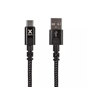 Xtorm CX2061 USB kabelis 3 m USB 2.0 USB A USB C Melns