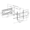 Wall TV mount TECHLY ICA-PLB 490 Photo 3