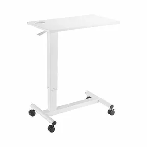 Up Up Forseti Adjustable Height Table, White 400x710