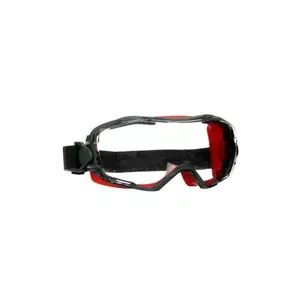 Safety goggles 3M GoggleGear 6000 Neoprene Black Red Transparent Lens