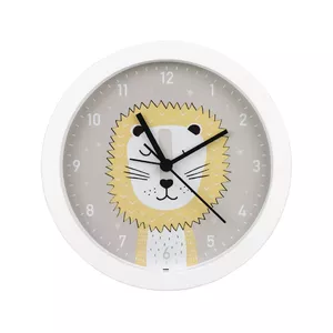 Hama Lucky Lion Quartz alarm clock White