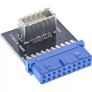 InLine 33446C interfeisa karte/adapteris Iekšējs USB 3.2 Gen 2 (3.1 Gen 2)