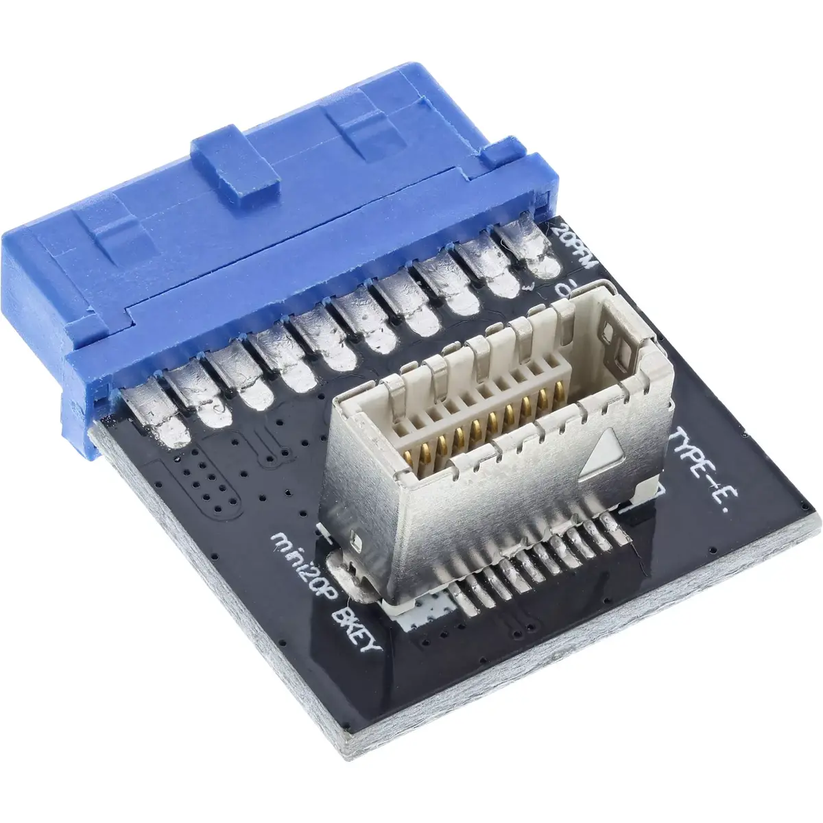 InLine USB 3.0 to USB 3.1 Front Panel Key-B Adapter Photo 2