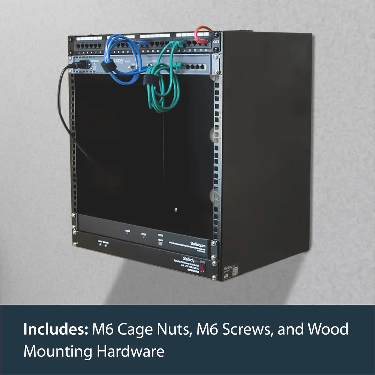 StarTech WALLMNT12 12U Wall Mount Network Rack Photo 11