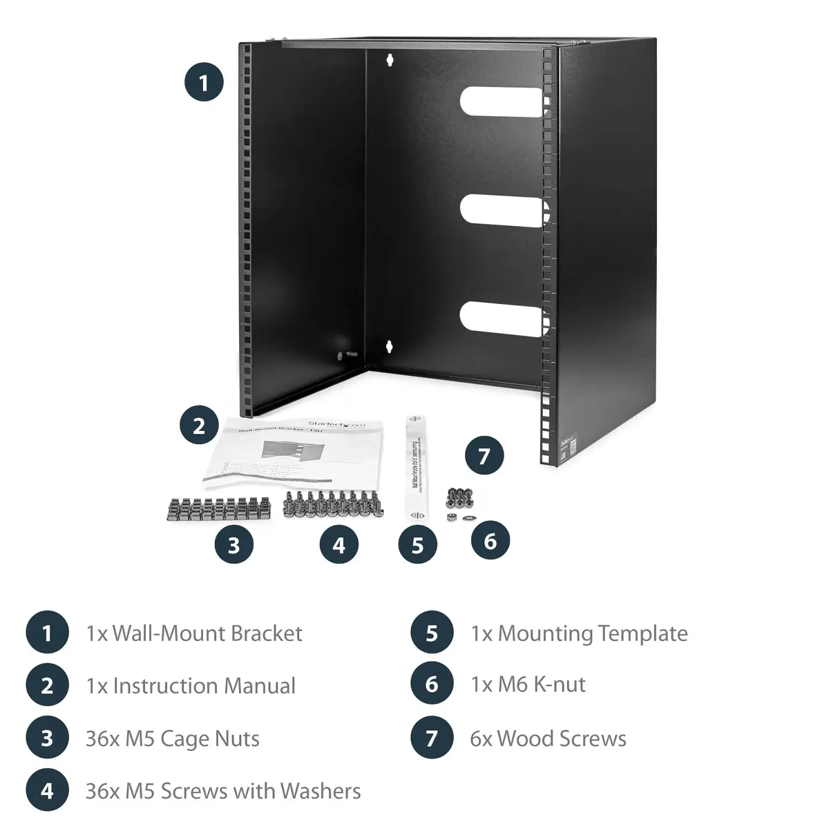 StarTech WALLMNT12 12U Wall Mount Network Rack Photo 14