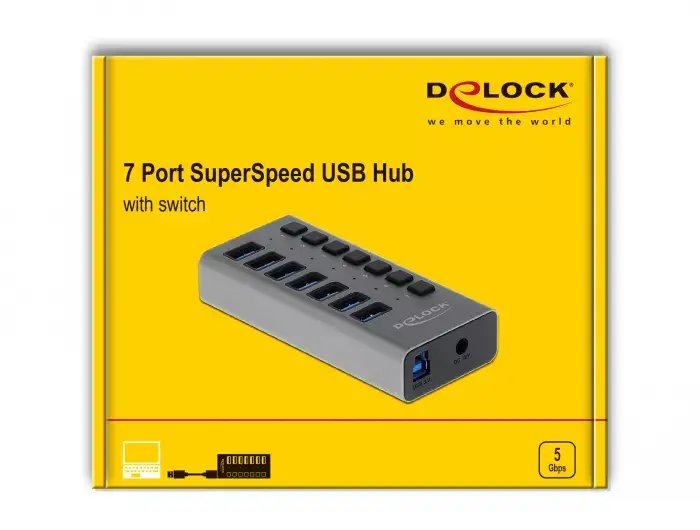 USB centrmezgls DeLOCK 63669 Photo 3