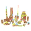 TREFL O!Klocki Combo 142 pcs wooden building set Photo 3