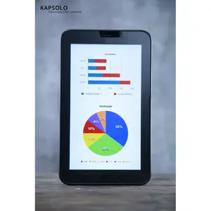 Kapsolo screen protector for Lenovo MIIX 510 12 / MIIX 520 — clear film, 12.2" (31 cm), 3H hardness, 90% light transmission