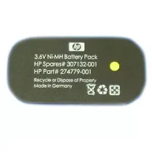 Single-use battery HP HPE 307132-001 NiMH 3.6V 38x77x12.5mm
