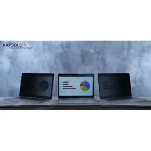 Пленка‑защитa Kapsolo Privacy Magnetic для Apple MacBook Pro 13 (2020) — 13", твердость 9H, пропускание света 50%, угол приватности 30°