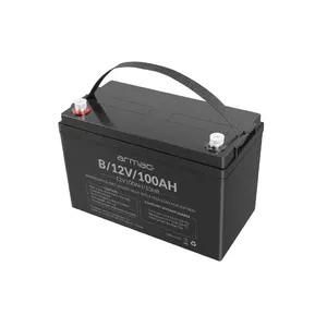 Rechargeable VRLA AGM Battery ARMAC 12V 100Ah for UPS and backup power