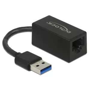 Адаптер SuperSpeed USB DeLOCK USB 3.2 Gen 1 Type-A на Gigabit LAN