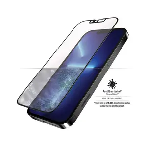 PanzerGlass Анти-синий защитное стекло для Apple iPhone 13 Pro Max — закалённое стекло, анти-синий, антибактериальное, устойчиво к царапинам и ударам