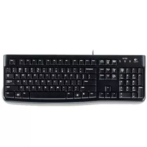 Logitech Keyboard K120 for Business tastatūra USB QWERTZ Ungāru Melns