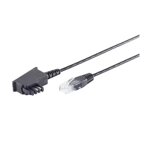 Телефонный кабель S/CONN 12-09075 10 м черный