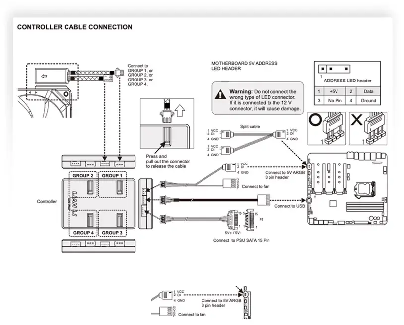 Lian Li UNI Fan AL120 UF-AL120-3W Photo 6
