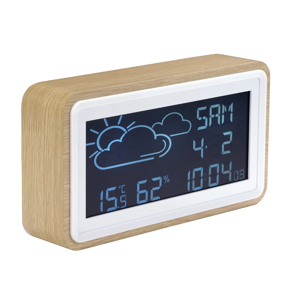 Digitālā laikapstākļu stacija Denver WS-72 Wood