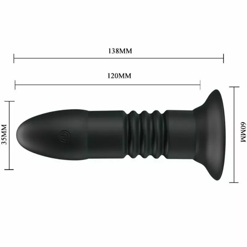 Anālais vibrators pretty bottom D-219191 Photo 8