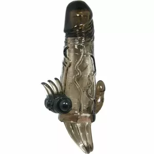 Dildo BAILE Silikons Melns