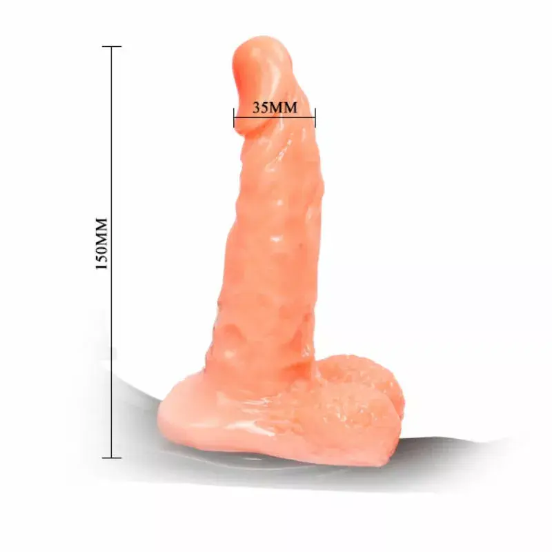 Strap-on BAILE Realistic Penis 15.5 cm Photo 6