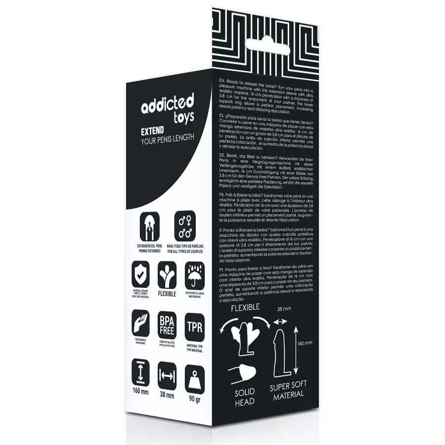 Penisa stiprinājums ADDICTED TOYS D-220164 Photo 4