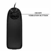 Vibrator BAILE Silicone Black — waterproof silicone Photo 5