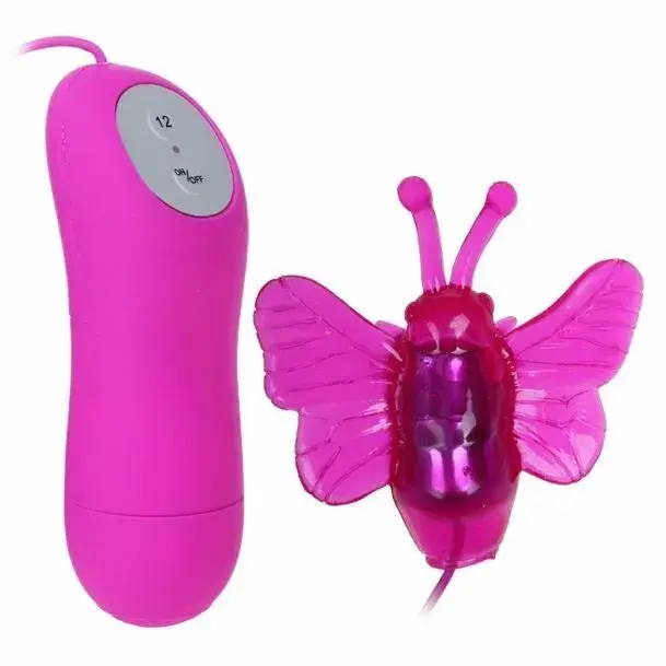 Massager BAILE Cute Secret Butterfly Stimulator 12V Photo 2
