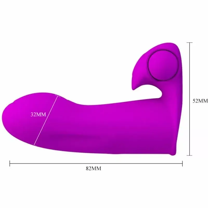 Вибратор FLIRTATION Pretty Love Silicone Purple Photo 6