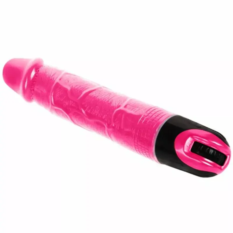 Vibrators BAILE Silicone Pink — daudzātrumu silikons Photo 2