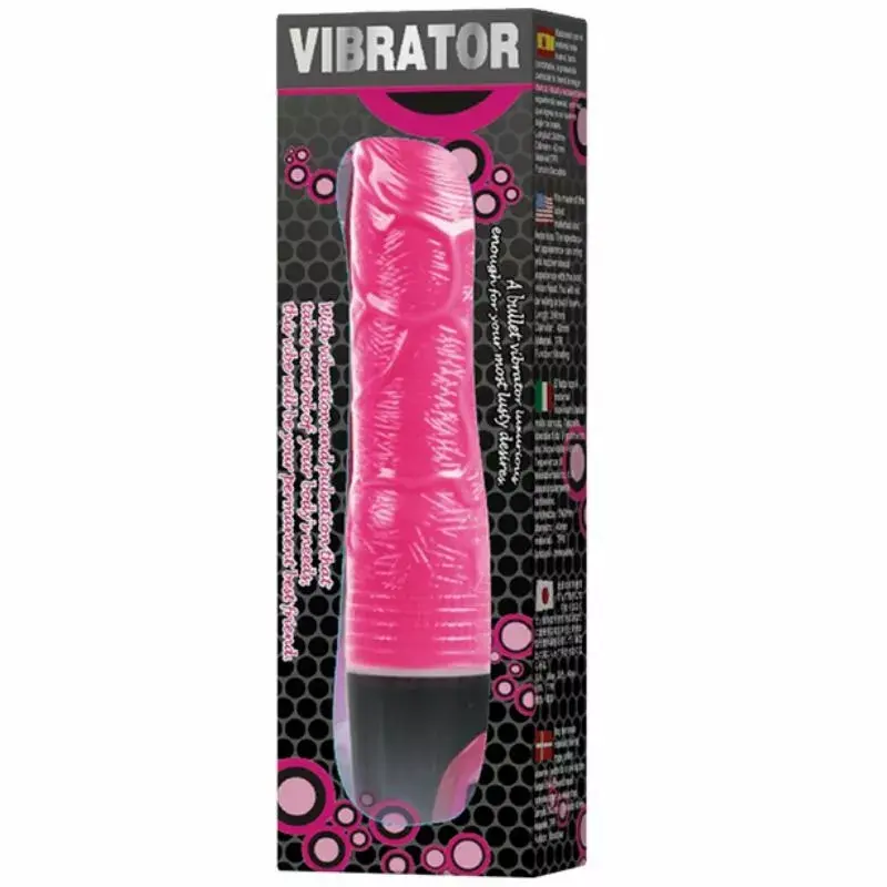 Vibrators BAILE Silicone Pink — daudzātrumu silikons Photo 7